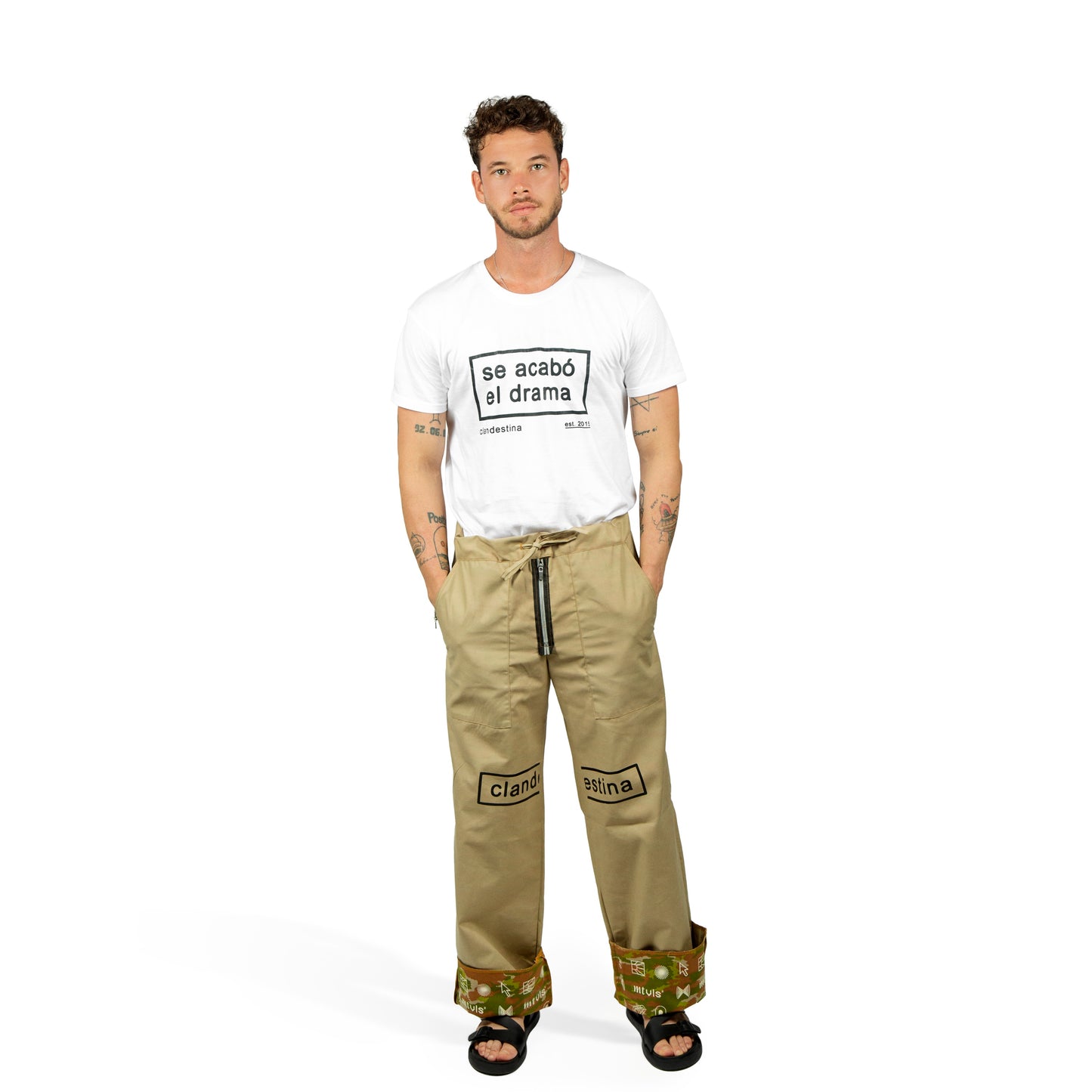 Skater Drill Camo Pant