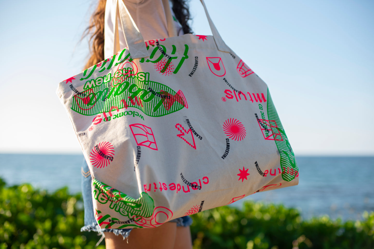Labana Canvas Big Bag - Green