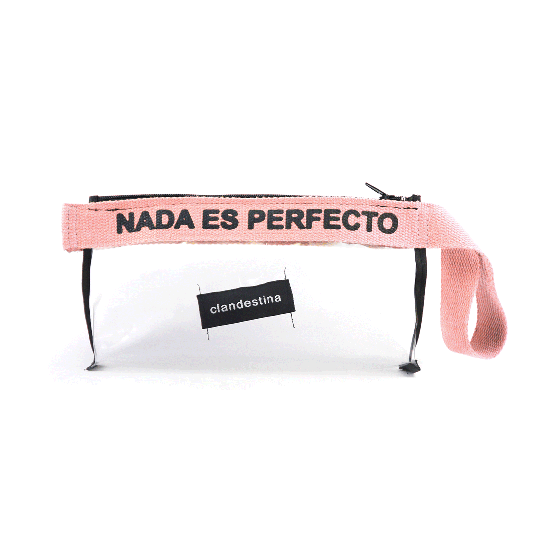 The Nola - Transparent/Pink