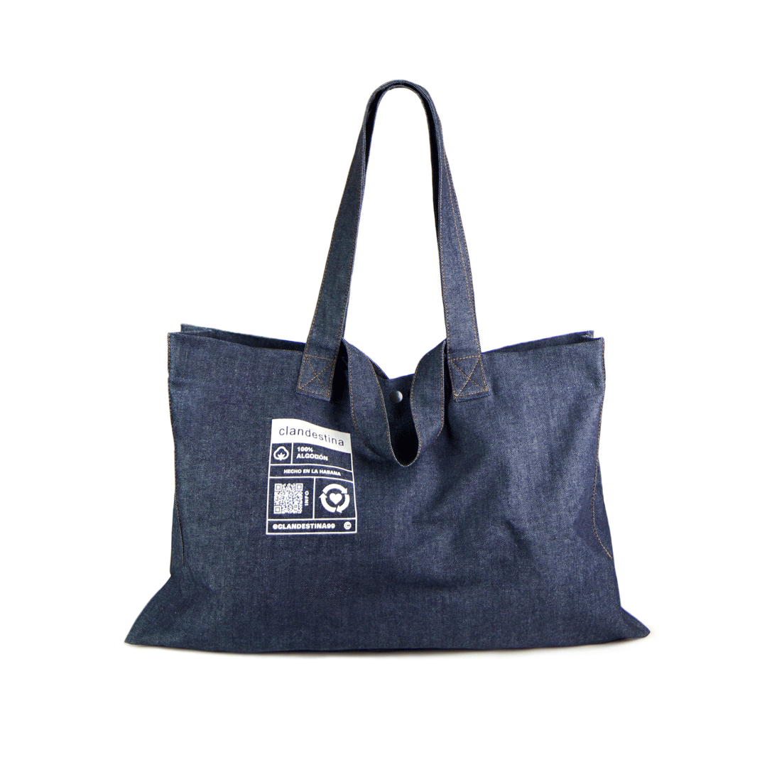 Clandestina City Denim Big Bag