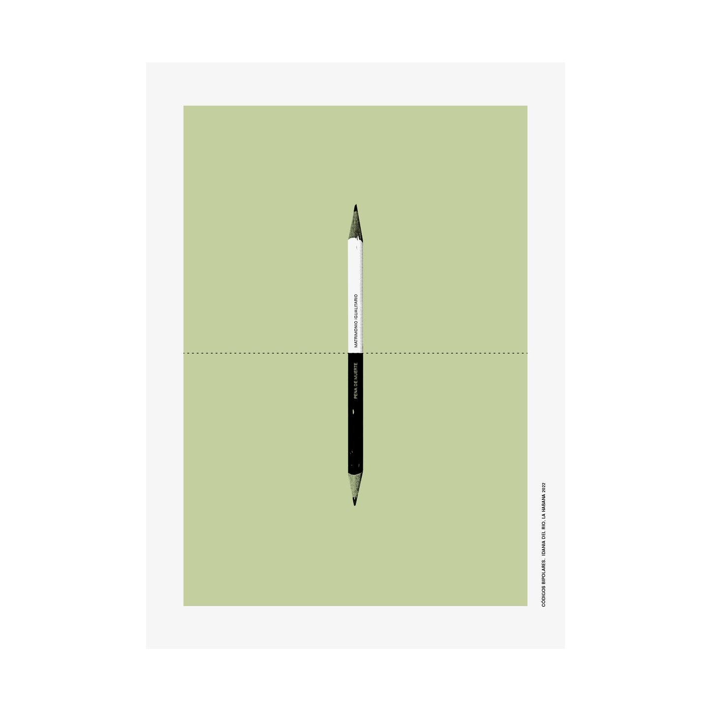 Equality Line – Screen Print Poster by Idania del Rio| Clandestina