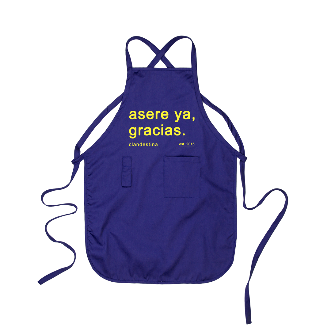 Dude, Enough Already Drill Apron