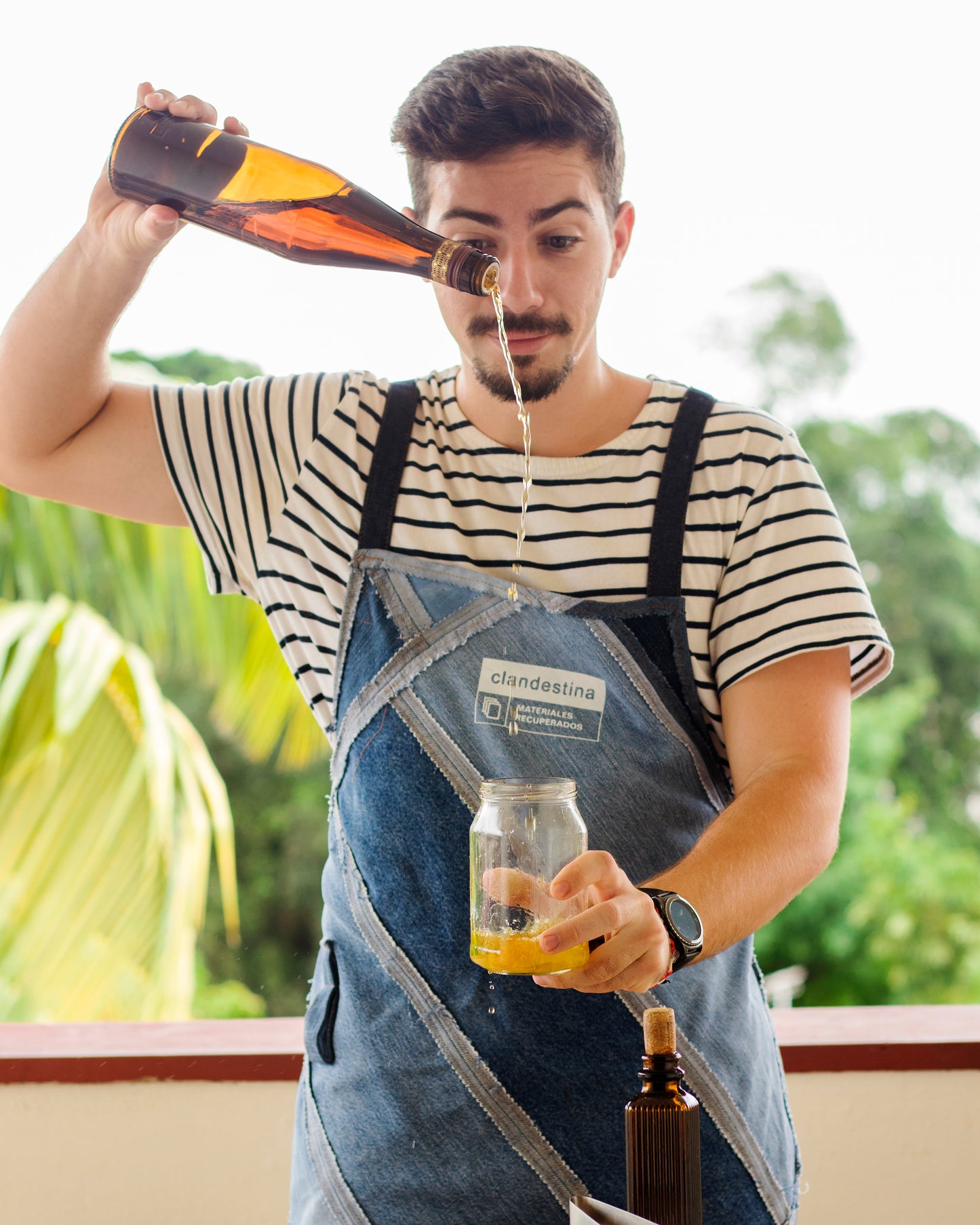 Recycled Denim Apron