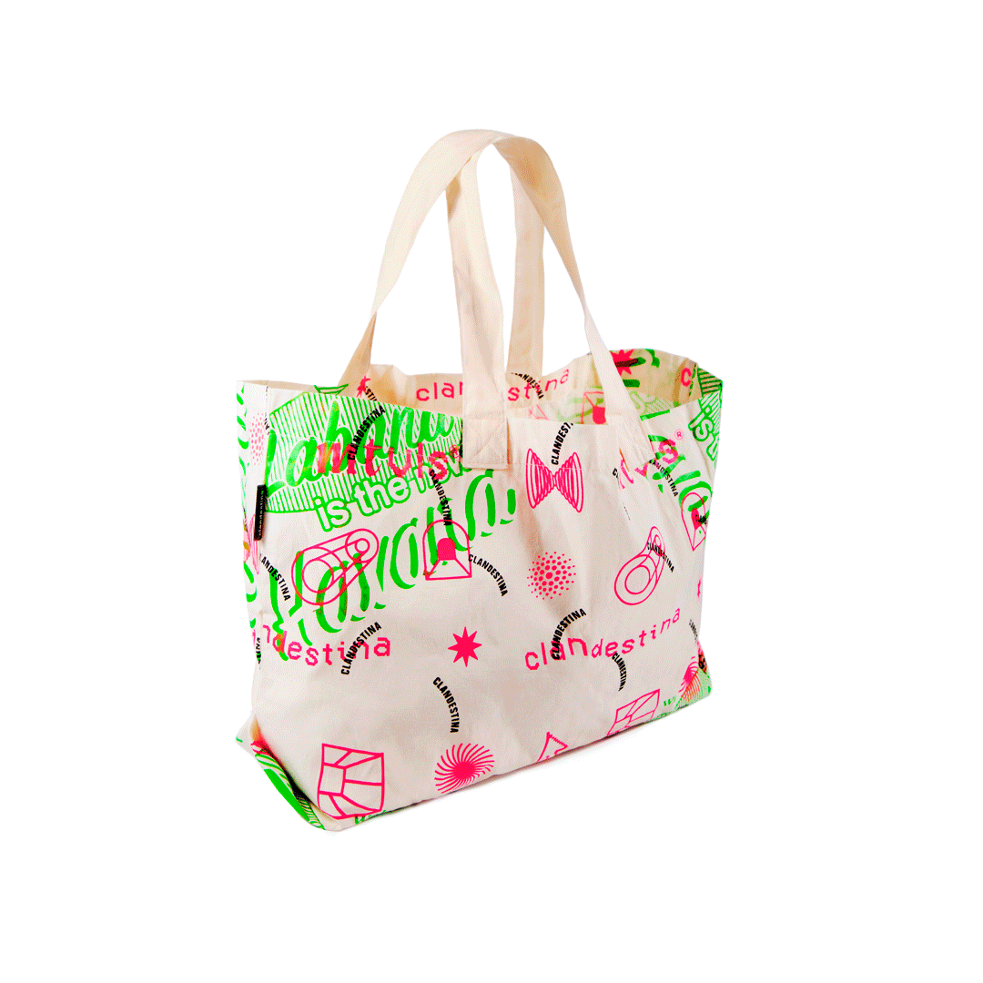 Labana Canvas Big Bag - Green