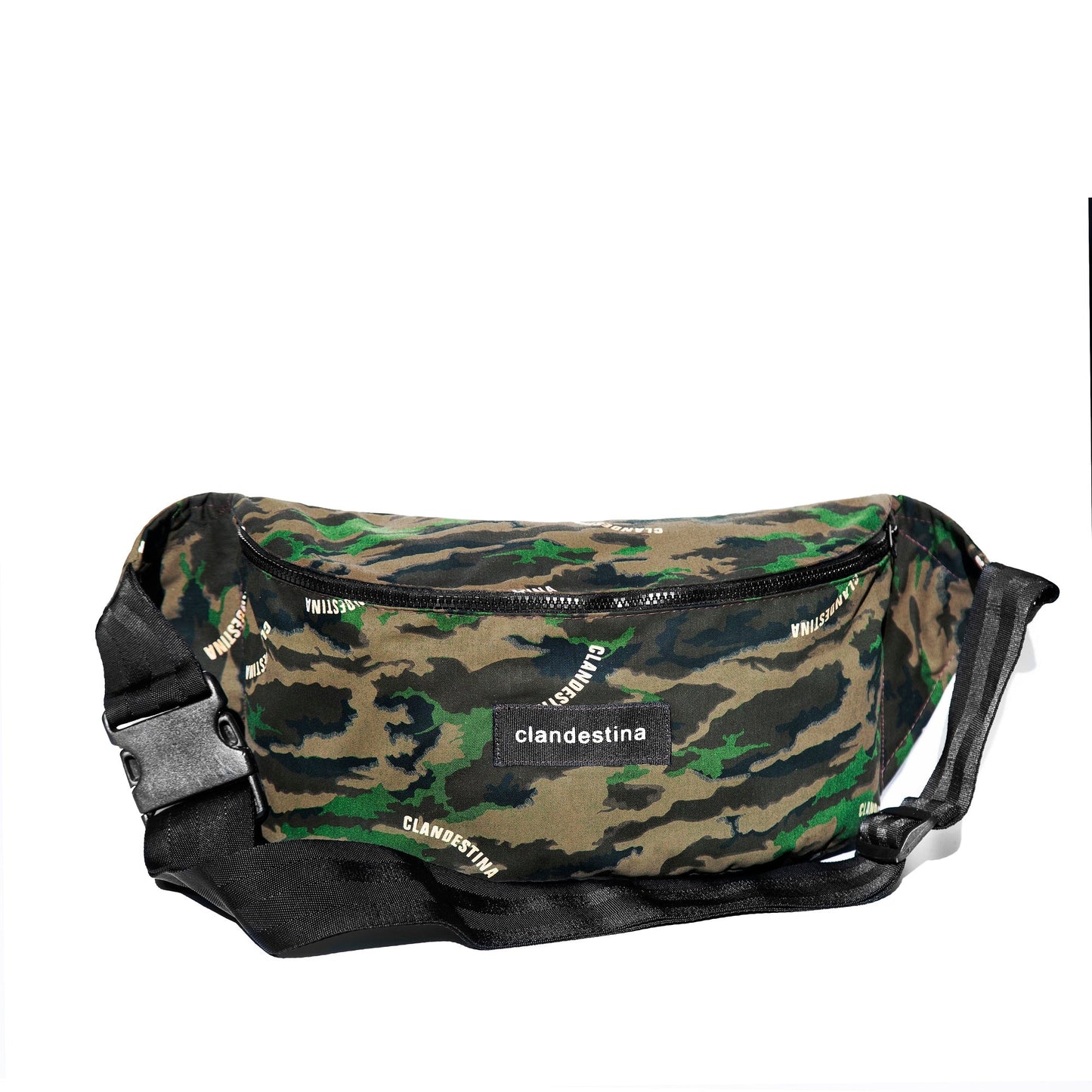 Clandestina Camo Messenger Bag