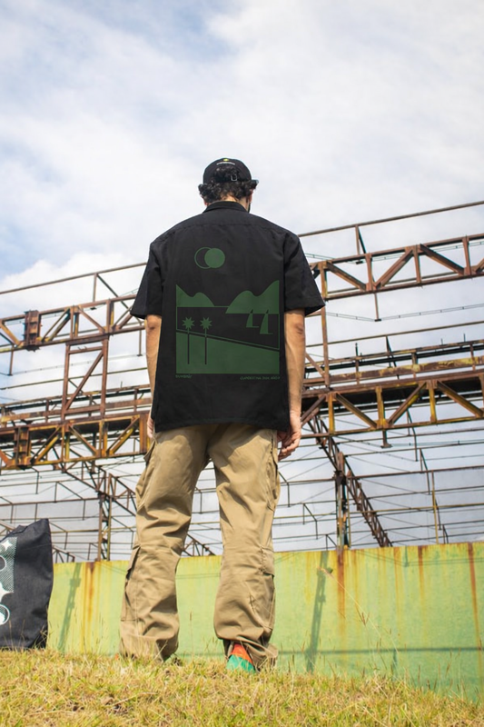 Castillito Black Button Down Shirt