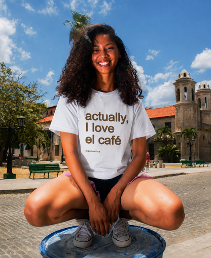 I love el Cafe - Tshirt