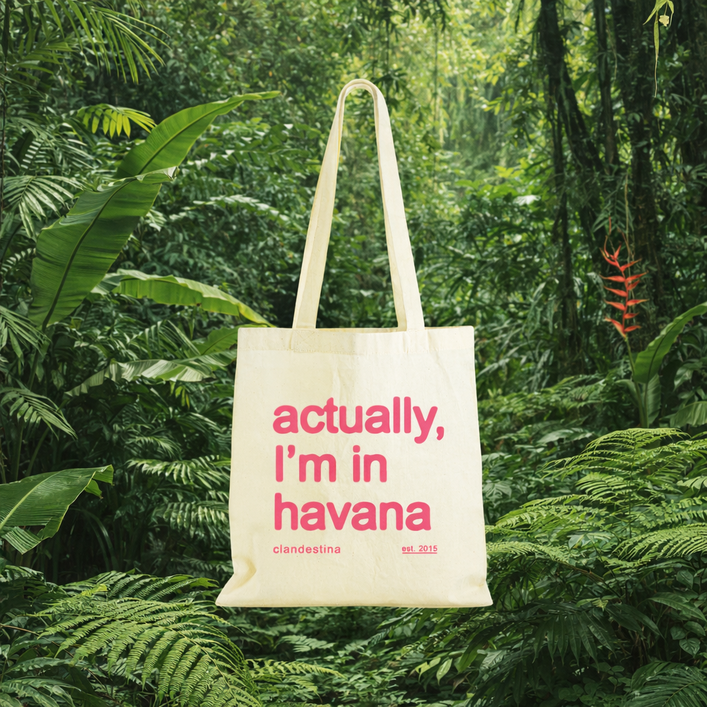 Actually, I´m in Havana - Totebag