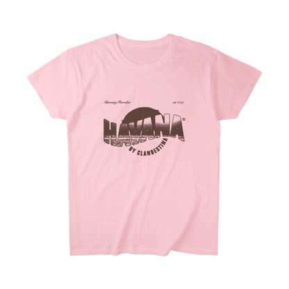 Burning Paradise T-Shirt Havana — Unisex