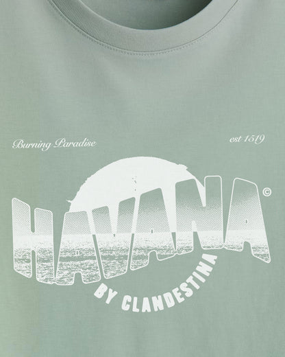 Burning Paradise T-Shirt Havana — Unisex