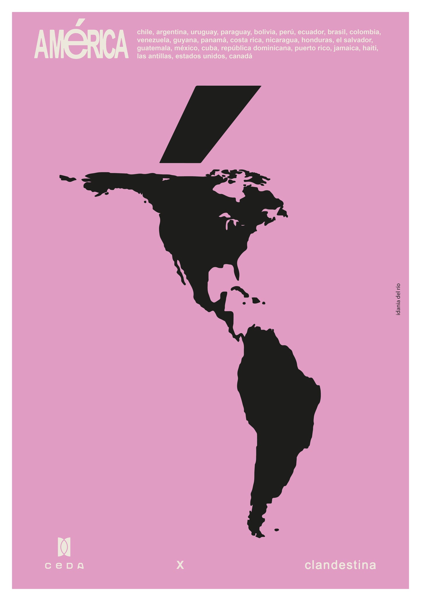 AMéRICA Screenprint Poster – Limited Edition