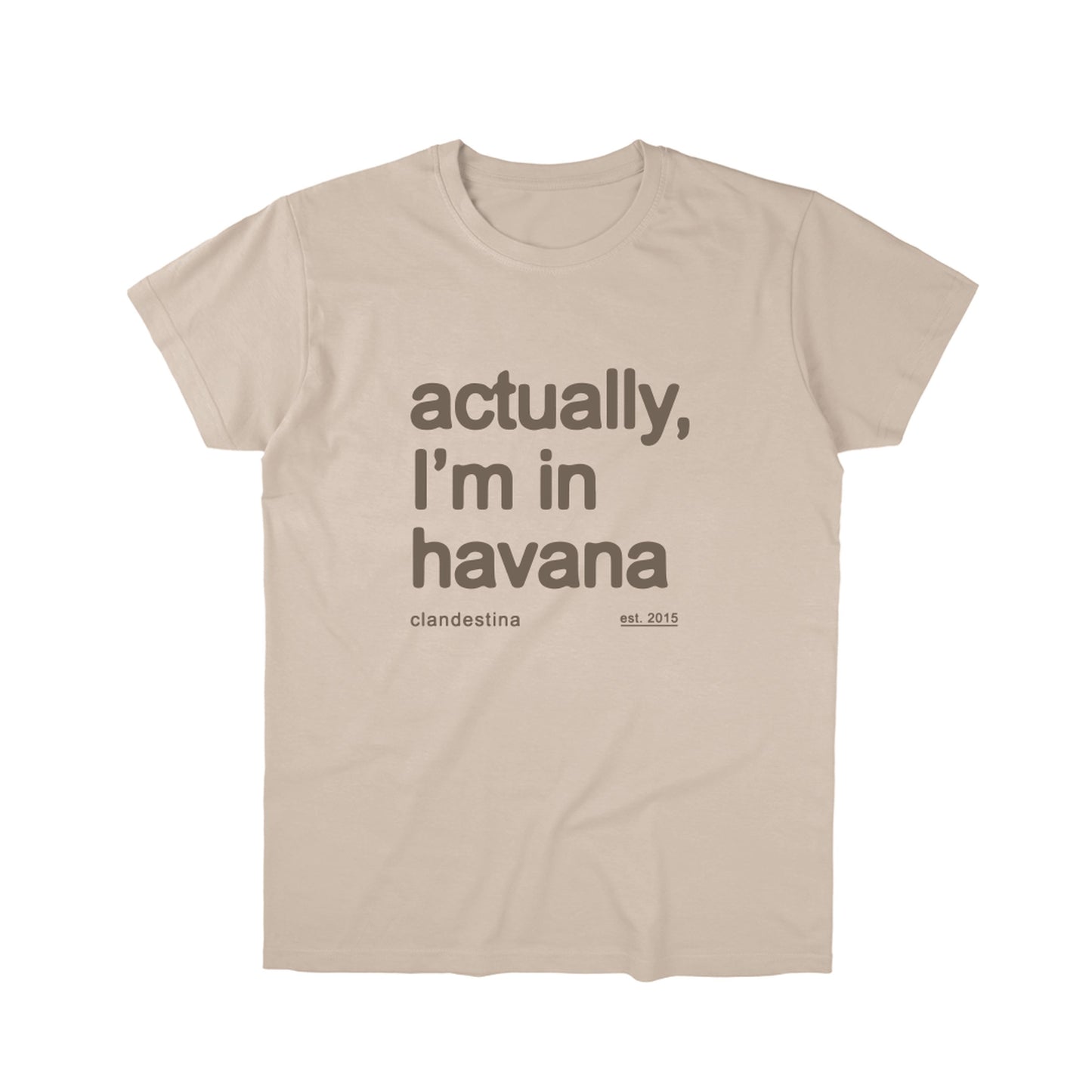 Actually Im in Havana - Tshirt - Unisex