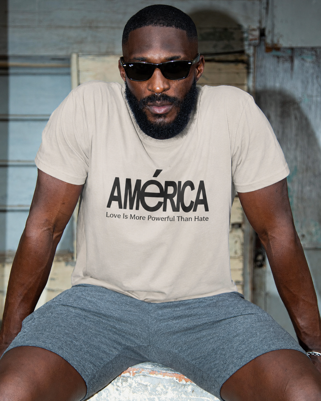 AMéRICA Double-Sided T-Shirt