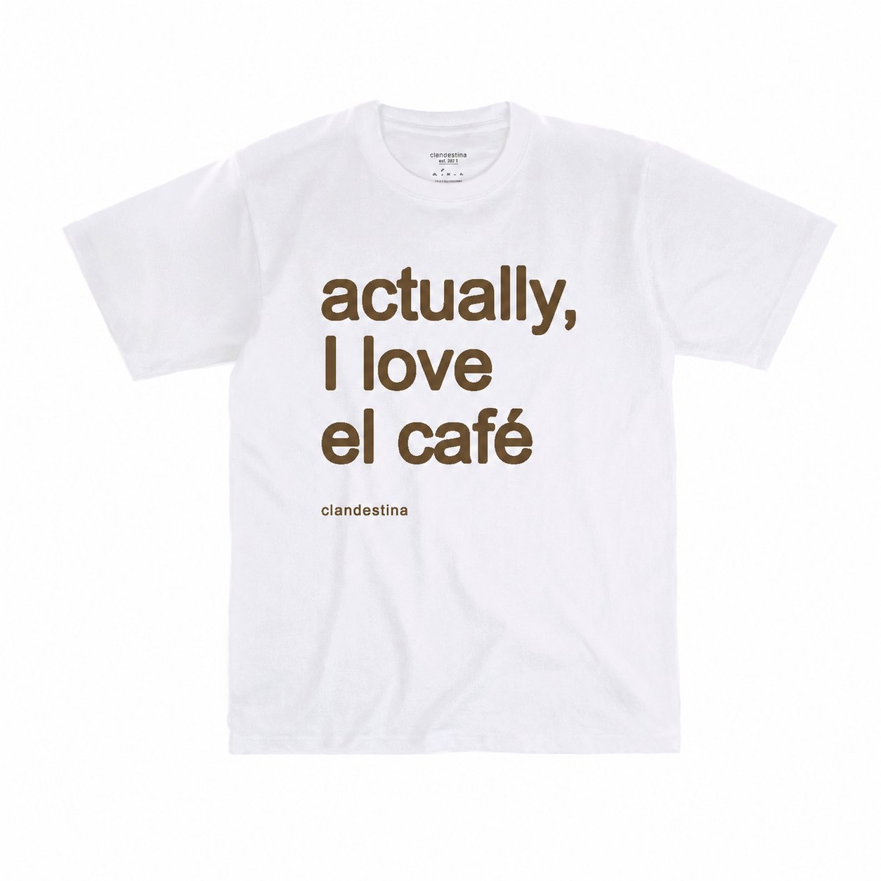 I love el Cafe - Tshirt