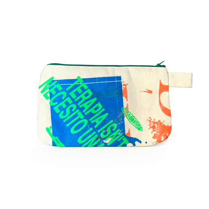 Clandestina Canvas Zip Pouch