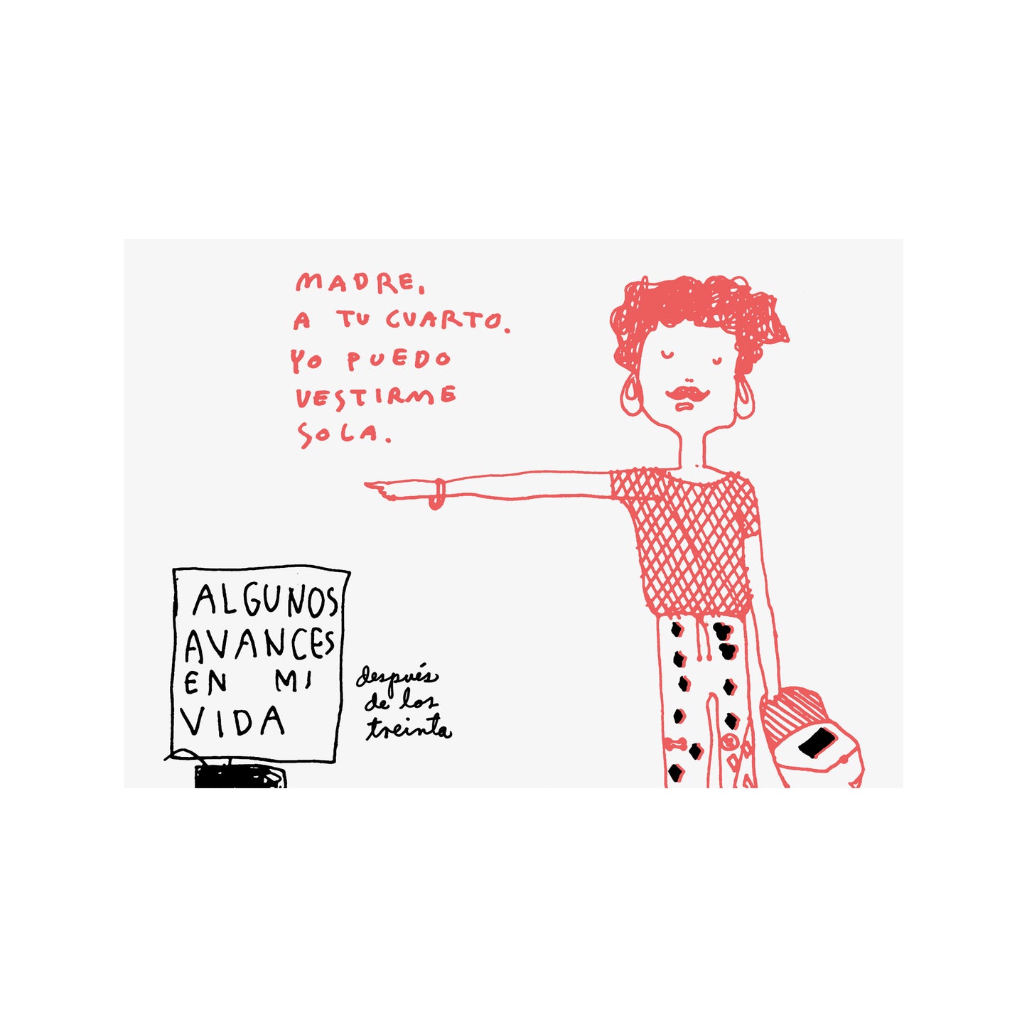 Madre, a tu cuarto – Idania del Río | Clandestina Screenprint by Idania del Río | Clandestina