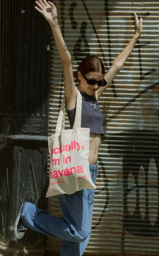 Actually, I´m in Havana - Totebag