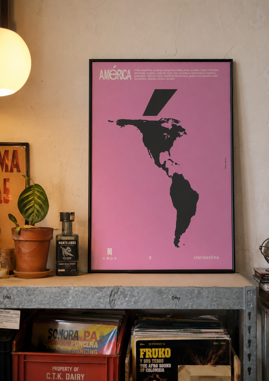 AMéRICA Screenprint Poster – Limited Edition