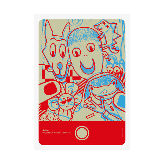 Selfie Screenprint by Idania del Río | Clandestina